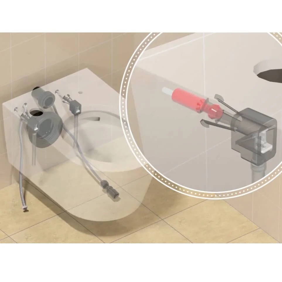 TOTO Washlet RW Japans toilet Silver Trim - Image 6
