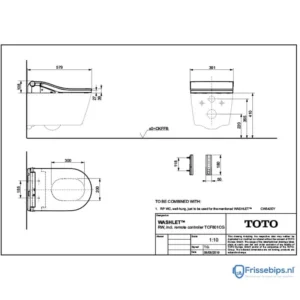 TOTO Washlet RW Japans toilet Silver Trim - Image 29