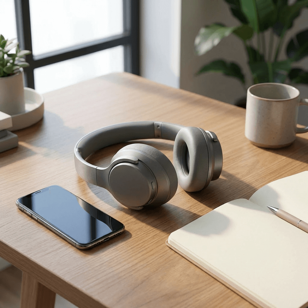 Active Noise-Cancelling Headphones